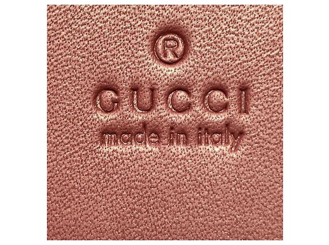 Cartera bi-fold Gucci GG Blooms Castaño Rosa - vista 4