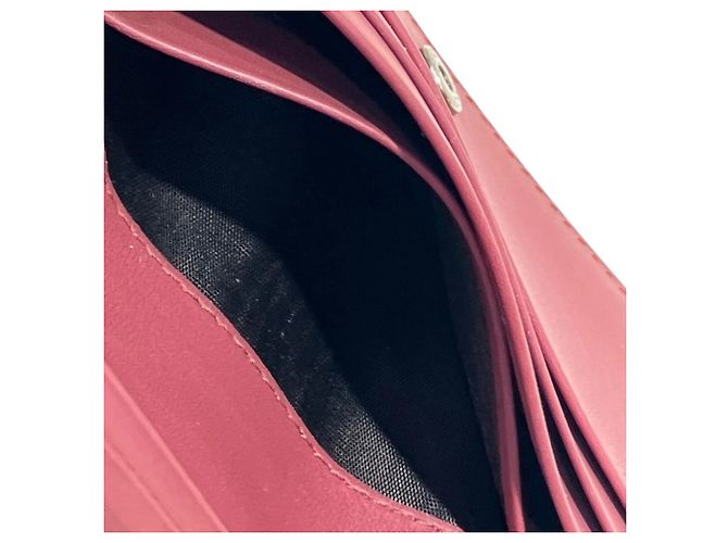Cartera bi-fold Gucci GG Blooms Castaño Rosa - vista 9