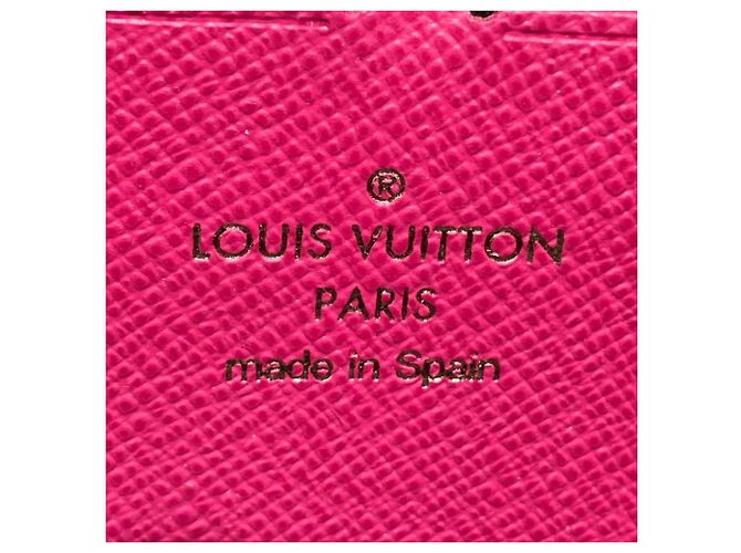Louis Vuitton Portefeuille Clemence Long Wallet Castaño Rosa - vista 4