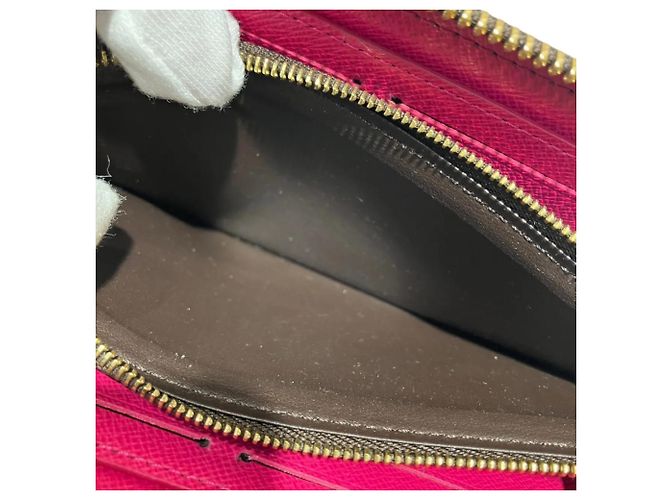 Louis Vuitton Portefeuille Clemence Long Wallet Castaño Rosa - vista 6