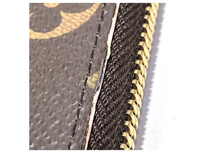 Louis Vuitton Portefeuille Clemence Long Wallet Castaño Rosa - vista 8