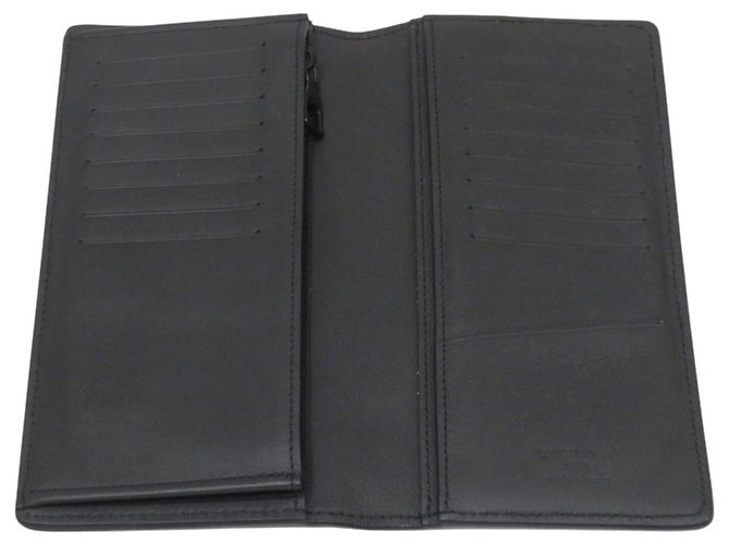 Louis Vuitton Portefeuille Brazza Long Wallet Black - view 3