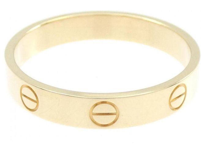 Anello Cartier Mini Love in oro giallo D'oro - vista 2