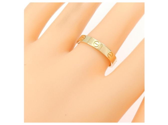 Anello Cartier Mini Love in oro giallo D'oro - vista 4