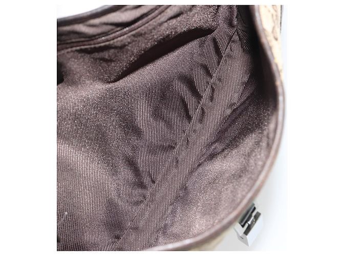 Gucci Web Jackie O Hobo GG Canvas Medium Beige - vue 6