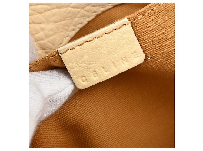 Céline Celine Boogie Calfskin Medium Yellow - view 4