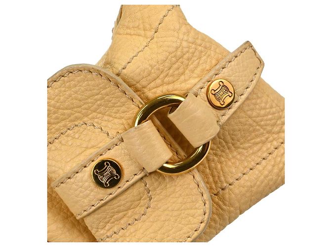 Céline Celine Boogie Calfskin Medium Yellow - view 7