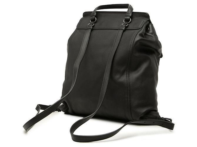 Bottega Veneta Intrecciato Rucksack Schwarz - Ansicht 2