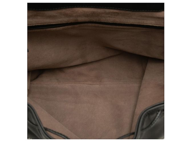 Bottega Veneta Intrecciato Rucksack Schwarz - Ansicht 4