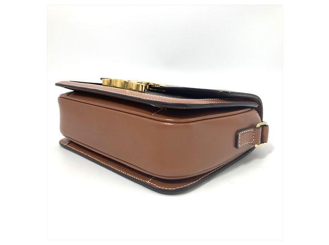 Céline Celine Teen Triomphe Schultertasche Braun - Ansicht 4