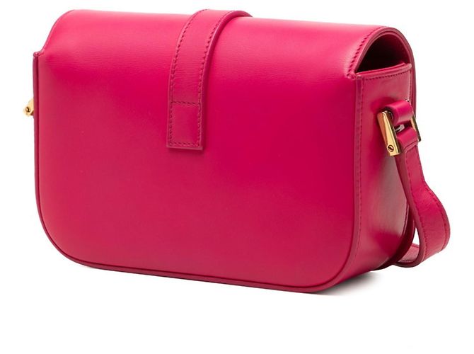 Autre Marque Borsa a tracolla e spalla Saint Laurent Cassandra YSL Logo Rosa - vista 2