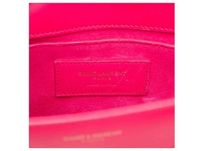 Autre Marque Borsa a tracolla e spalla Saint Laurent Cassandra YSL Logo Rosa - vista 5