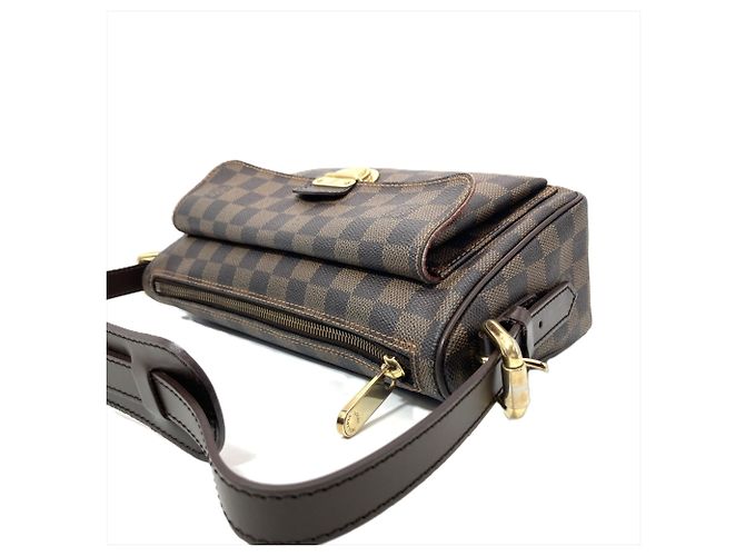Borsa a tracolla Louis Vuitton Ravello GM Marrone Damier ebene - vista 3