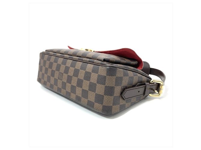 Borsa a tracolla Louis Vuitton Ravello GM Marrone Damier ebene - vista 4
