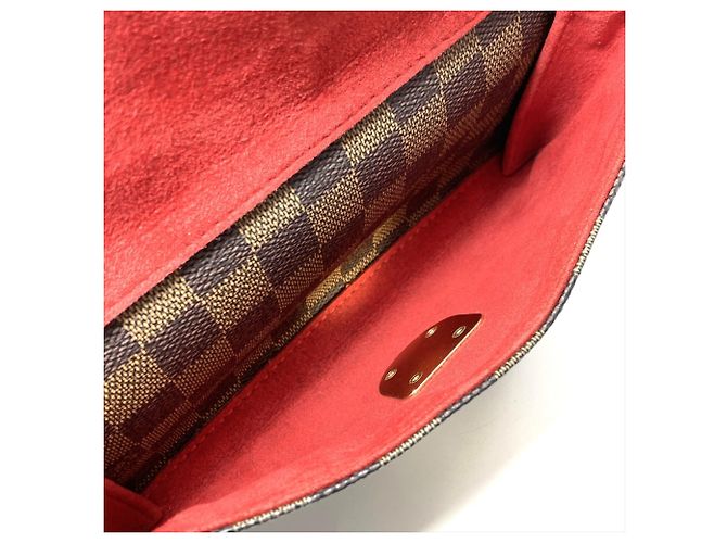 Borsa a tracolla Louis Vuitton Ravello GM Marrone Damier ebene - vista 6