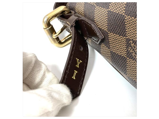 Borsa a tracolla Louis Vuitton Ravello GM Marrone Damier ebene - vista 7