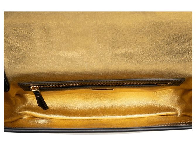 Bolso Fendi Baguette Negro Rosa Blanco - vista 4