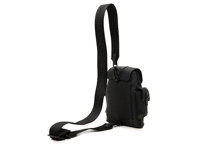 Bolsa de corpo Louis Vuitton Christopher XS Preto - vista 2