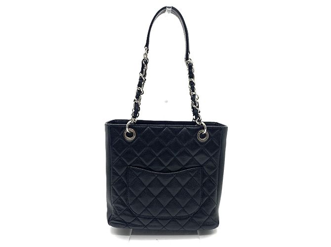 Borsa Tote Chanel Caviar Skin Coco Mark PST - vista 2