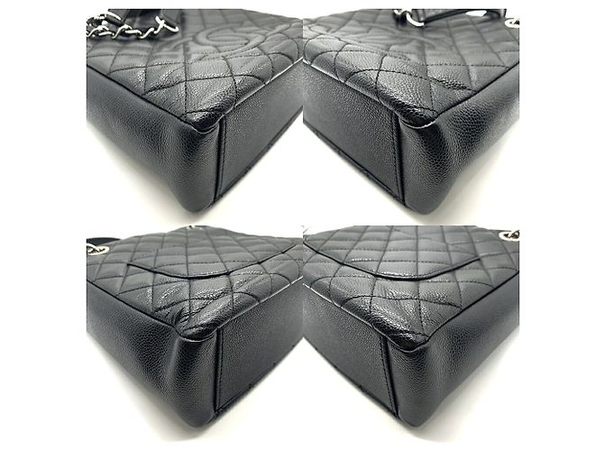Borsa Tote Chanel Caviar Skin Coco Mark PST - vista 4