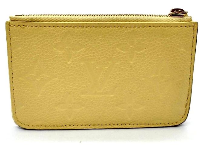 Louis Vuitton Monogram Empreinte Coin Purse Yellow - view 2