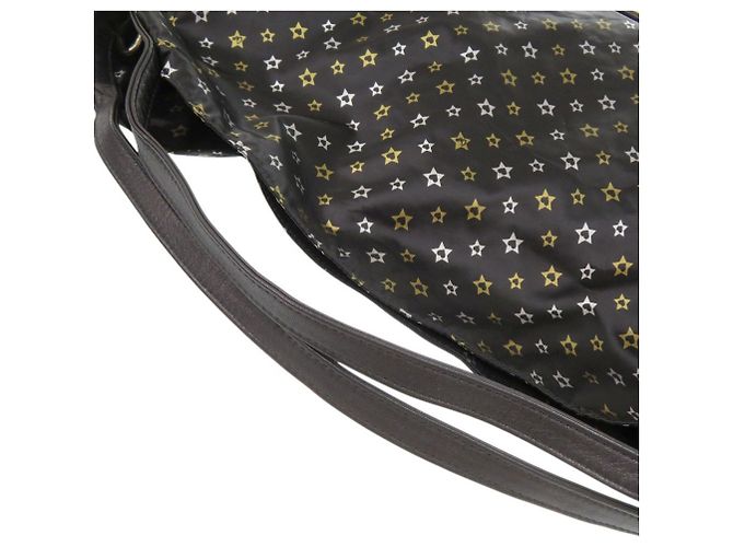 Borsa Tote Jimmy Choo in nylon nero - vista 7