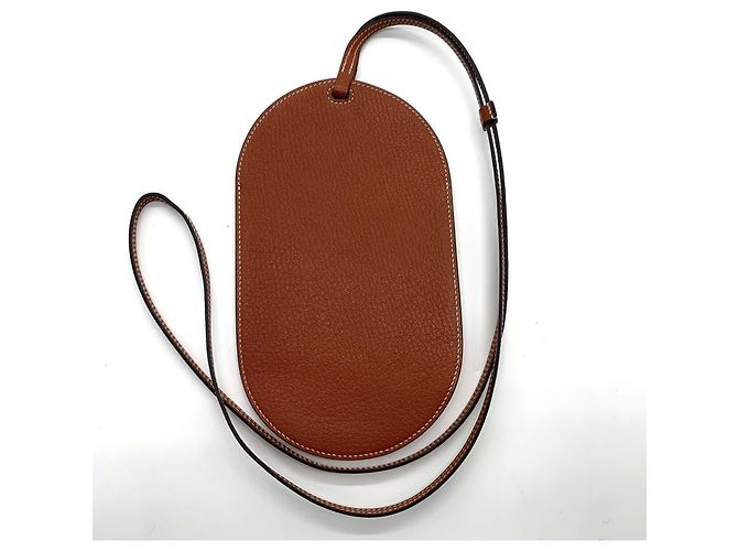 Hermès Hermes In the Loop To Go Wink GM Phone Case Pouch Marron - vue 2
