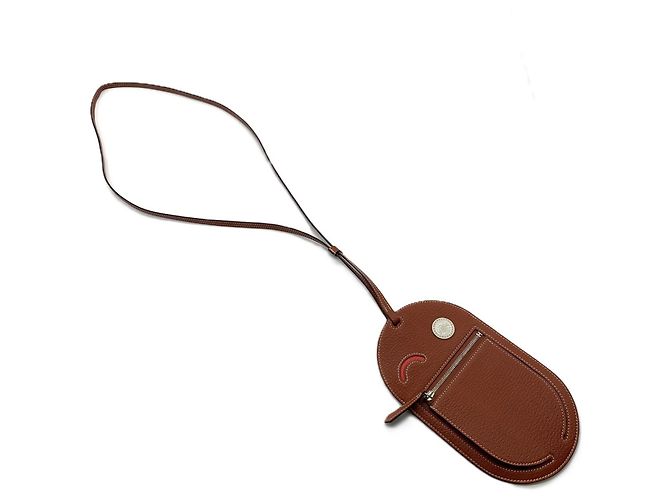 Hermès Hermes In the Loop To Go Wink GM Phone Case Pouch Marron - vue 3