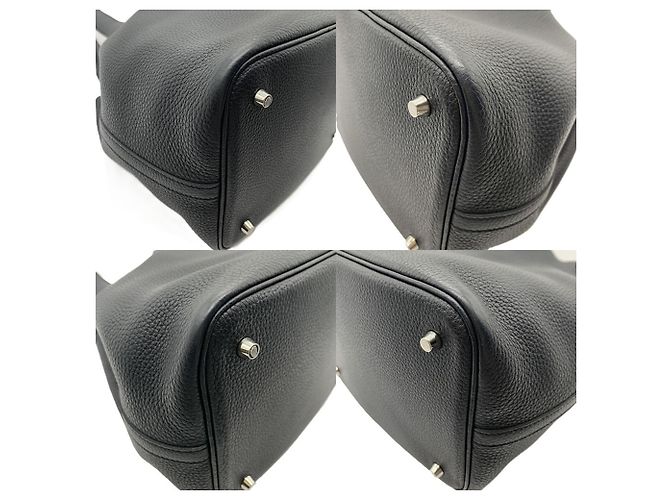 Hermès Bolso Hermes Picotin Lock MM Negro - vista 3