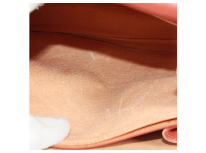 Bolso de mano MCM Visetos de cuero marrón Castaño - vista 11