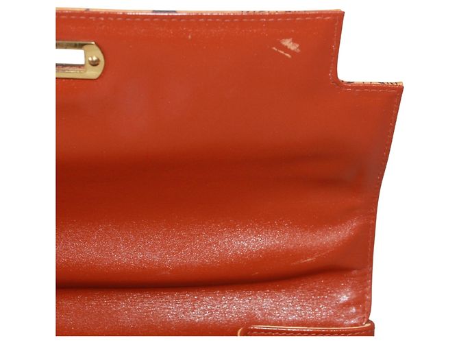 Bolso de mano MCM Visetos de cuero marrón Castaño - vista 23