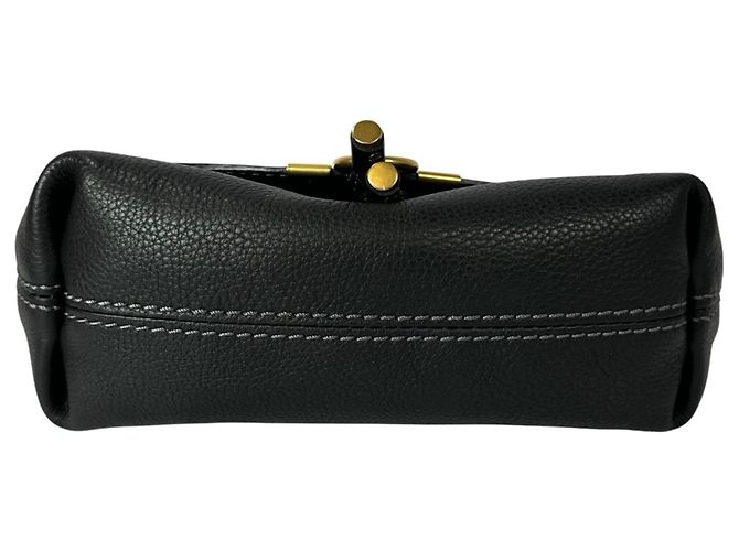Chloé Stitch Mini Shoulder Bag Black - view 4