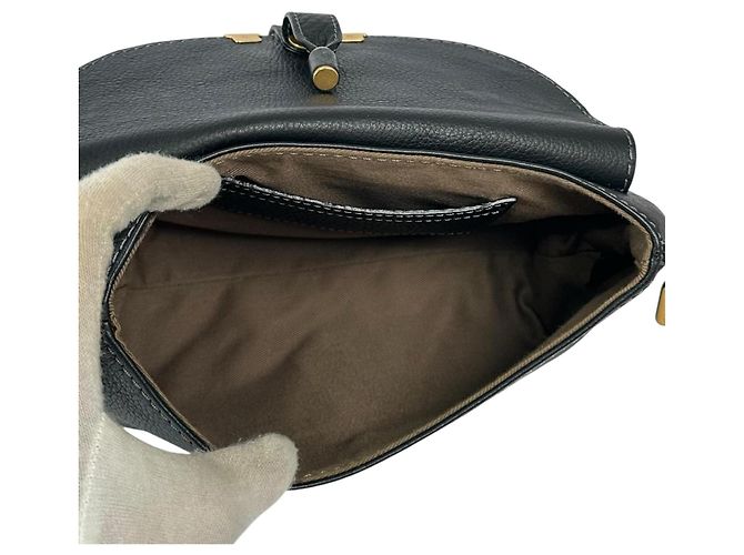 Chloé Stitch Mini Shoulder Bag Black - view 7