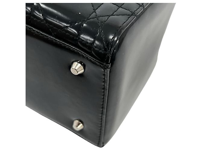 Bolso Christian Dior Lady Cannage Negro - vista 10