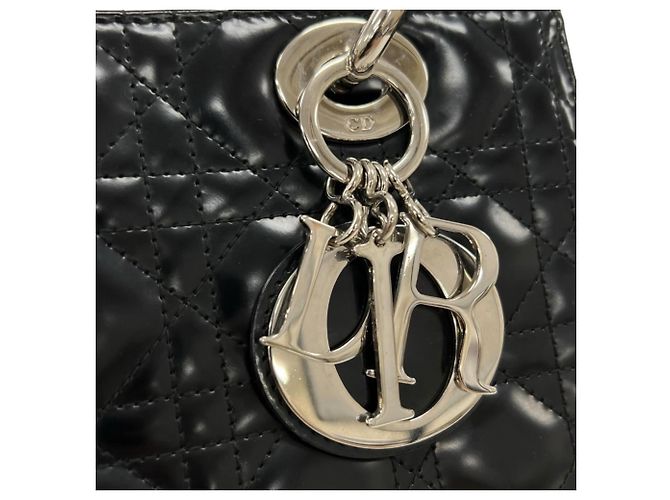 Bolso Christian Dior Lady Cannage Negro - vista 13