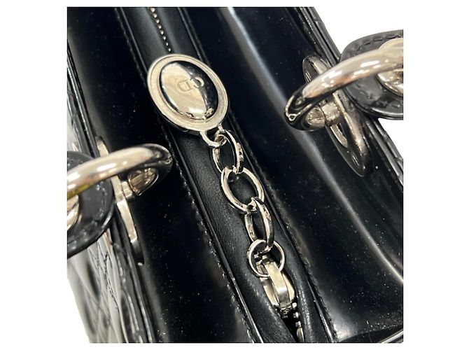 Bolso Christian Dior Lady Cannage Negro - vista 14