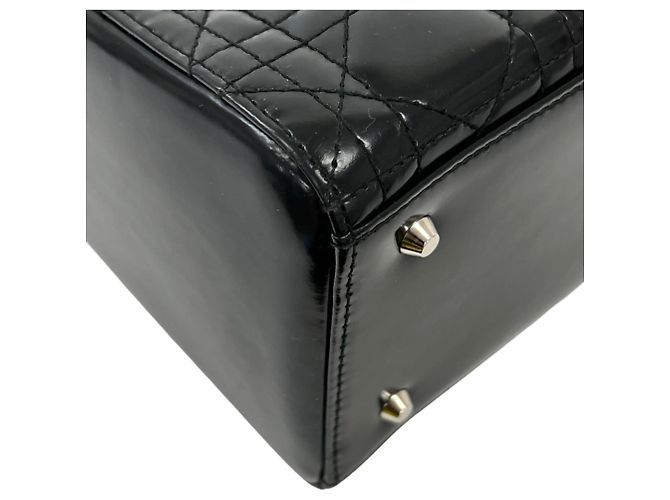 Bolso Christian Dior Lady Cannage Negro - vista 9