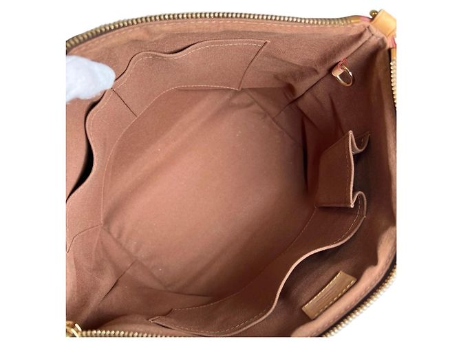 Louis Vuitton Palermo PM Handtasche Braun - Ansicht 11