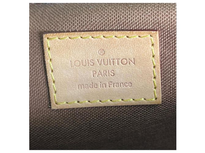 Louis Vuitton Palermo PM Handtasche Braun - Ansicht 16
