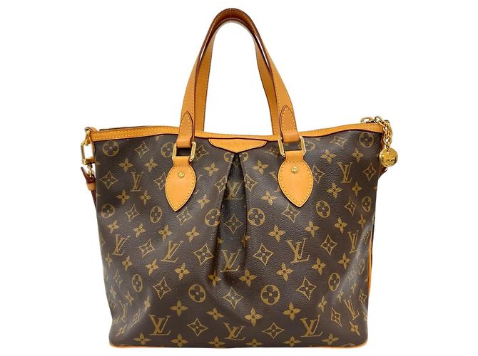 Louis Vuitton Palermo PM Handtasche Braun - Ansicht 2