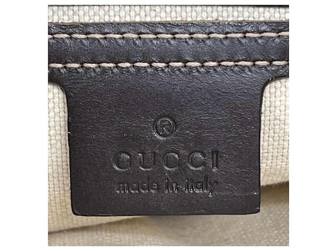 Gucci GG Supreme Flache Messenger Tasche Braun - Ansicht 16