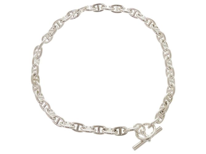 Hermès Collier Hermes Chaine d'Ancre PM Silver Argenté - vue 3