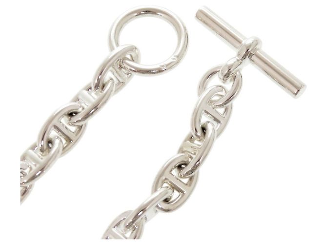 Hermès Collier Hermes Chaine d'Ancre PM Silver Argenté - vue 5