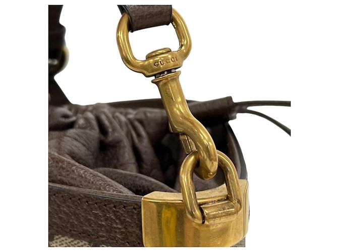 Bolsa de Ombro GUCCI Ophidia Marrom - vista 12