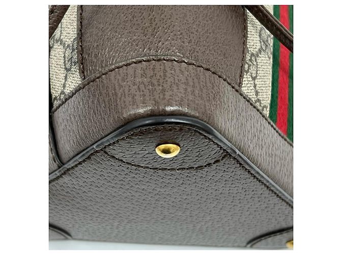 Bolsa de Ombro GUCCI Ophidia Marrom - vista 9