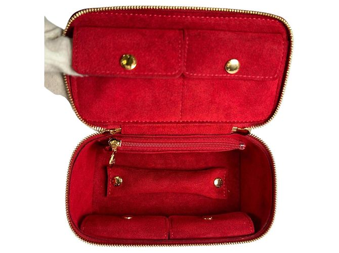 Bolsa Louis Vuitton Monogram Vernis em Pomme d'Amour Vermelho - vista 7