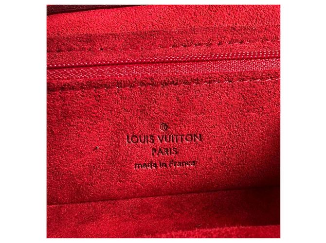 Bolsa Louis Vuitton Monogram Vernis em Pomme d'Amour Vermelho - vista 9