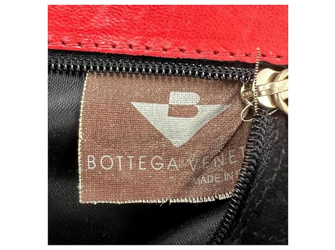 Borsa a mano Bottega Veneta in pelle rossa Rosso - vista 19
