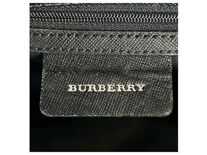 Bolsa Burberry Nova Check Preto Bege - vista 21