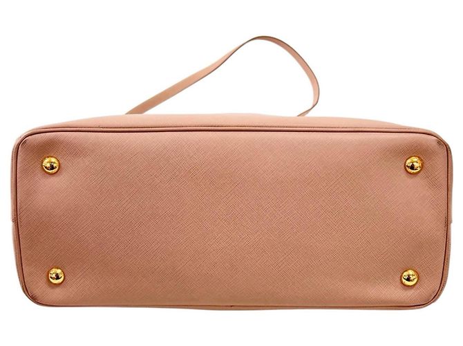 Bolso Prada Galleria Saffiano Lux Beige - vista 3